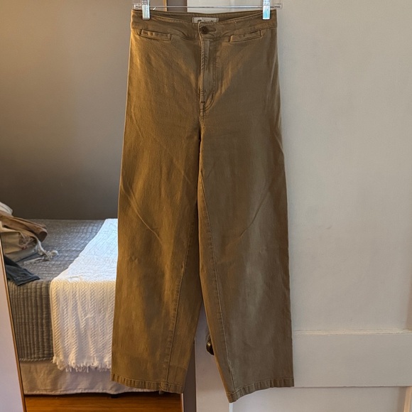 Madewell Emmett Wide-Leg Curvy Sz T26 - Picture 1 of 4
